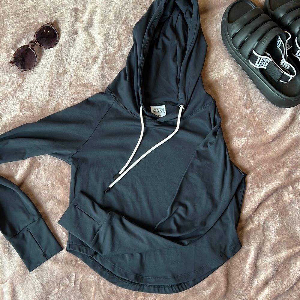 CVG Cream of the Crop black hoodie